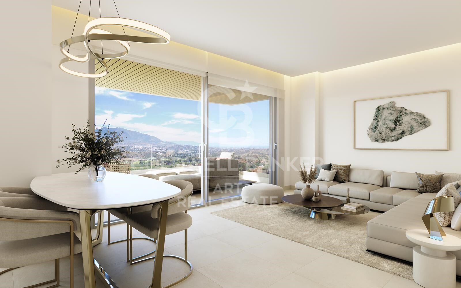 Neue Apartments in erster Golflinie in Mijas