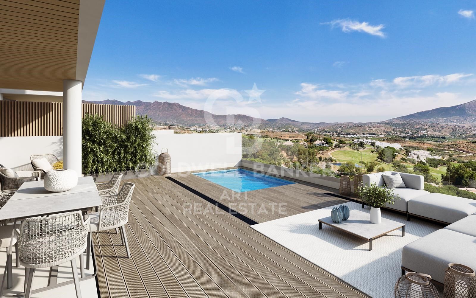 Neue Apartments in erster Golflinie in Mijas