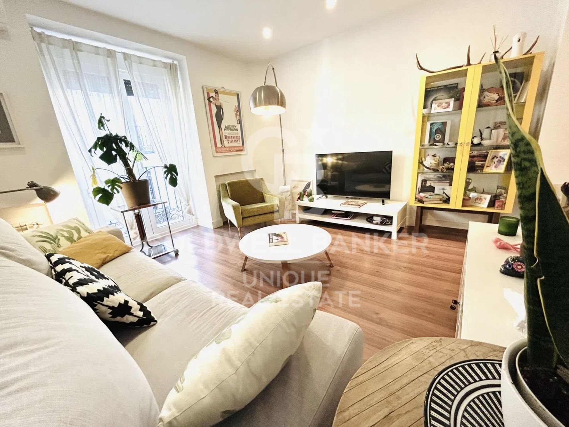 Appartement extérieur rénové avec 2 chambres avec 3 balcons à Malasaña, Madrid