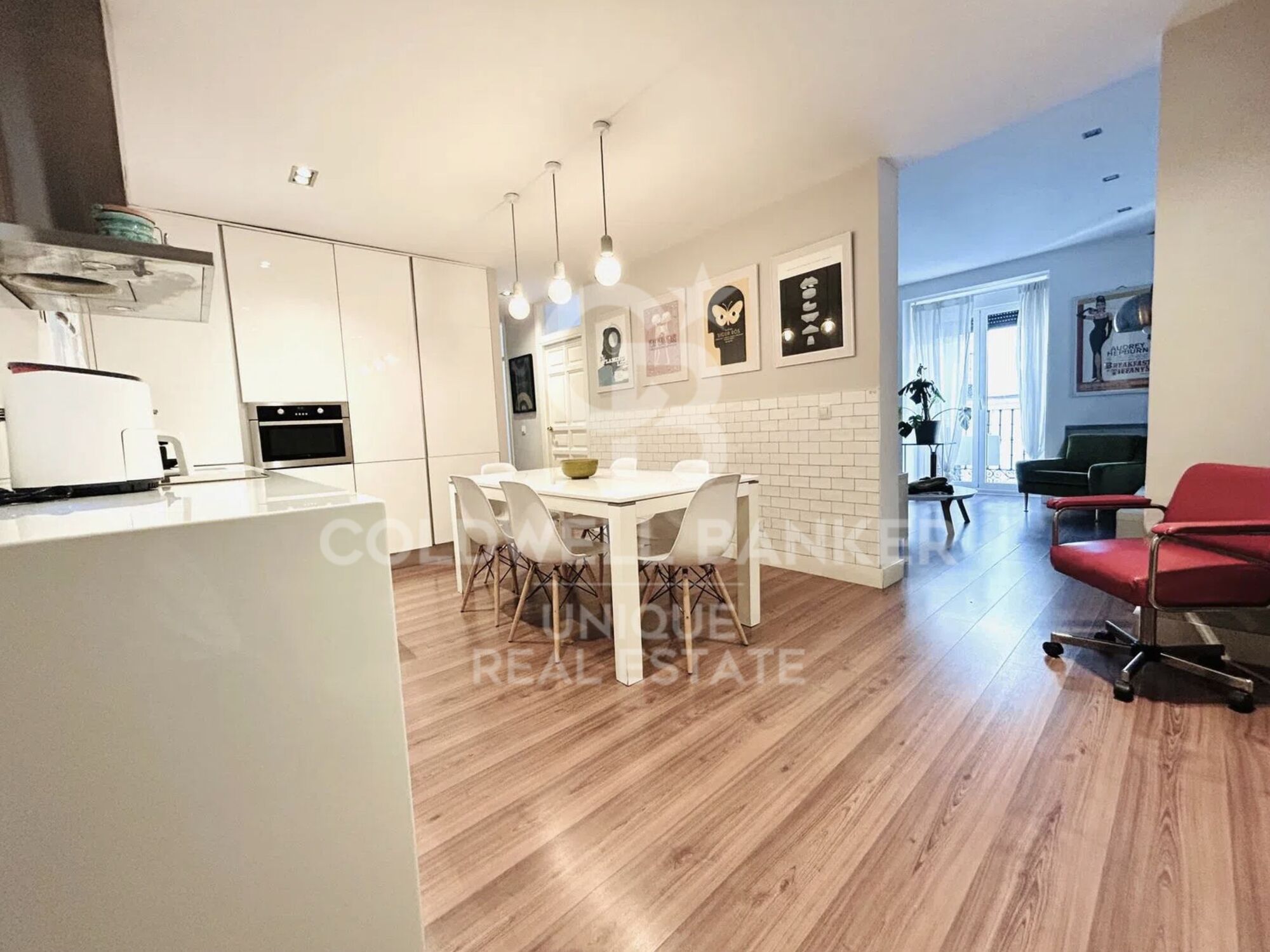 Appartement extérieur rénové avec 2 chambres avec 3 balcons à Malasaña, Madrid