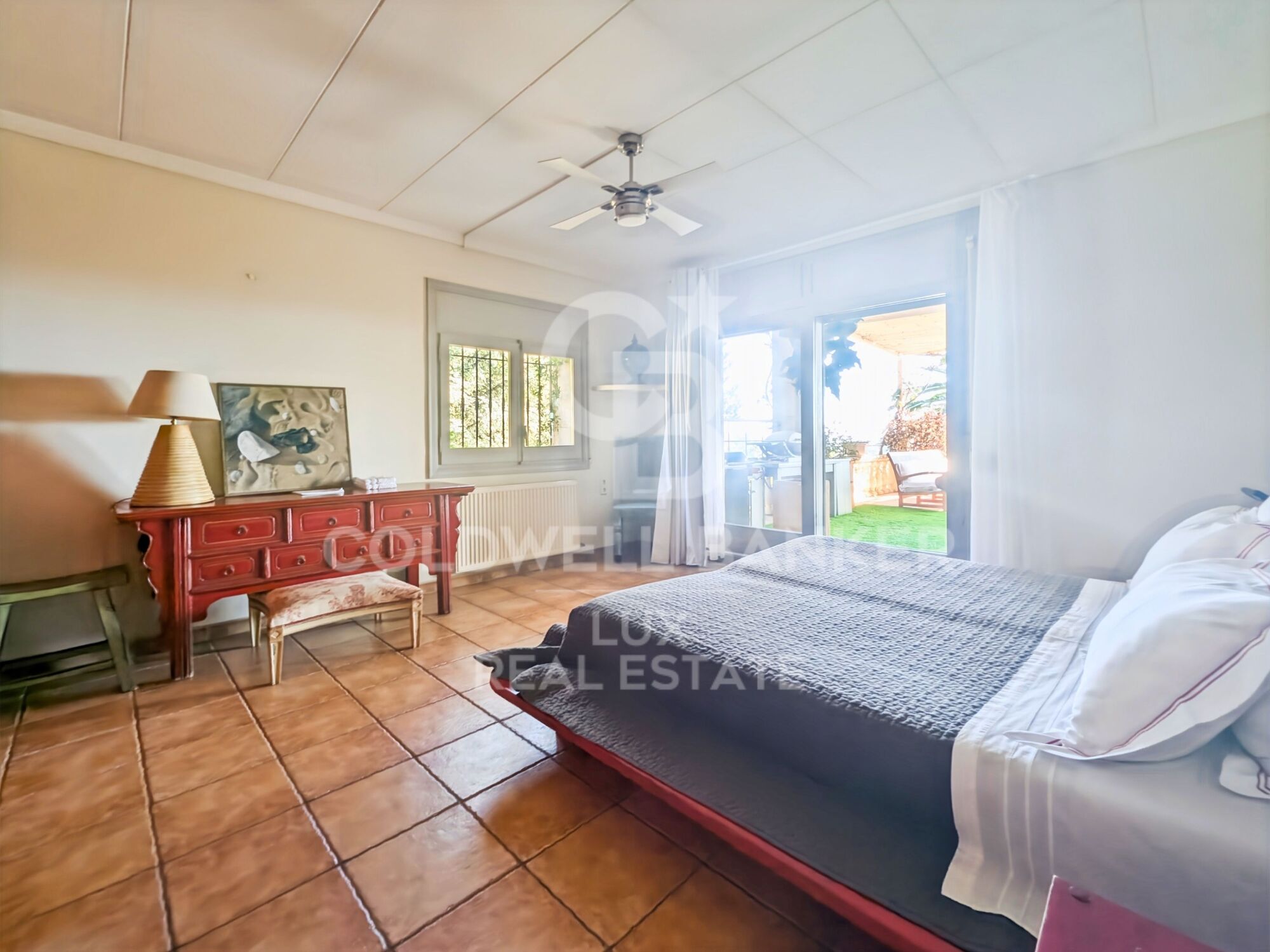 Mediterranean villa with olive trees and panoramic views in Els Olivars