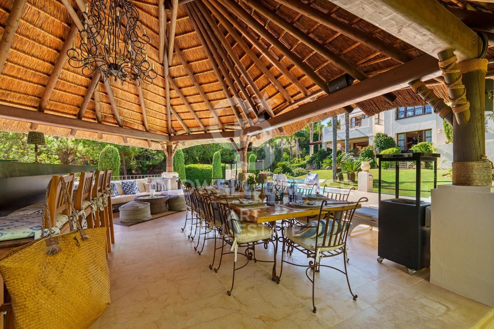 Außergewöhnliche andalusische Villa im Herzen der Goldenen Meile von Marbella