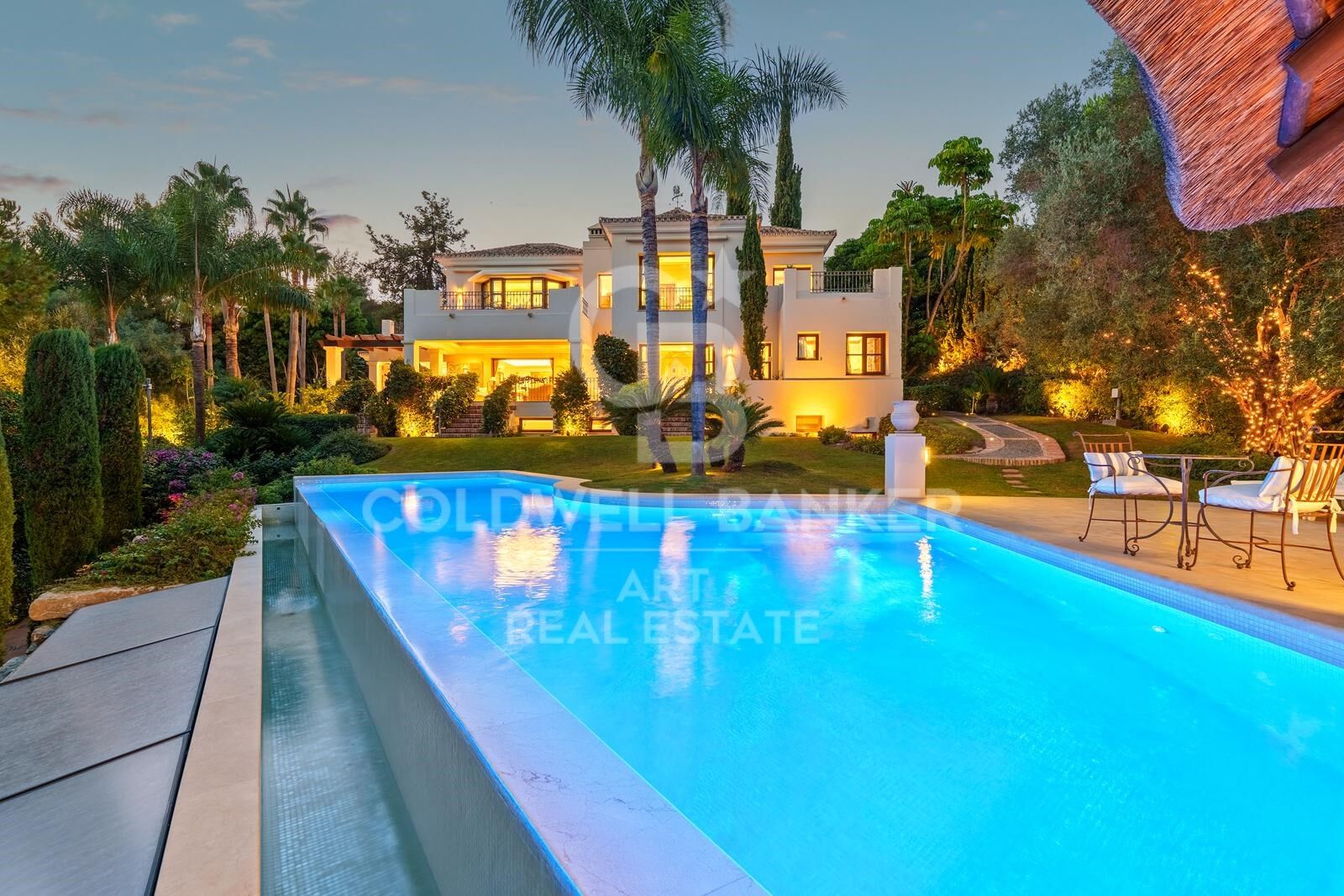 Außergewöhnliche andalusische Villa im Herzen der Goldenen Meile von Marbella