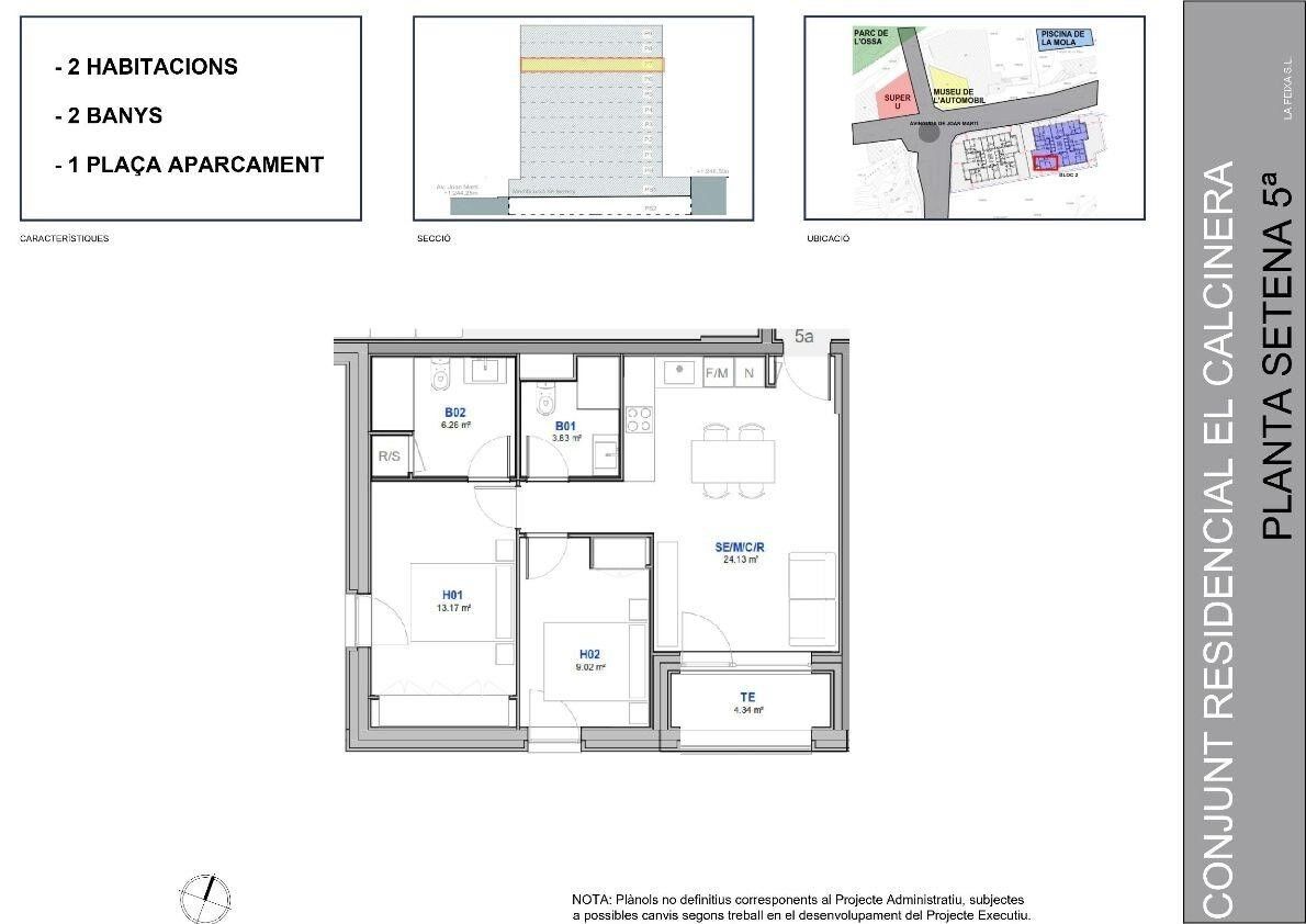 Apartamento 2 habitaciones Venta Encamp