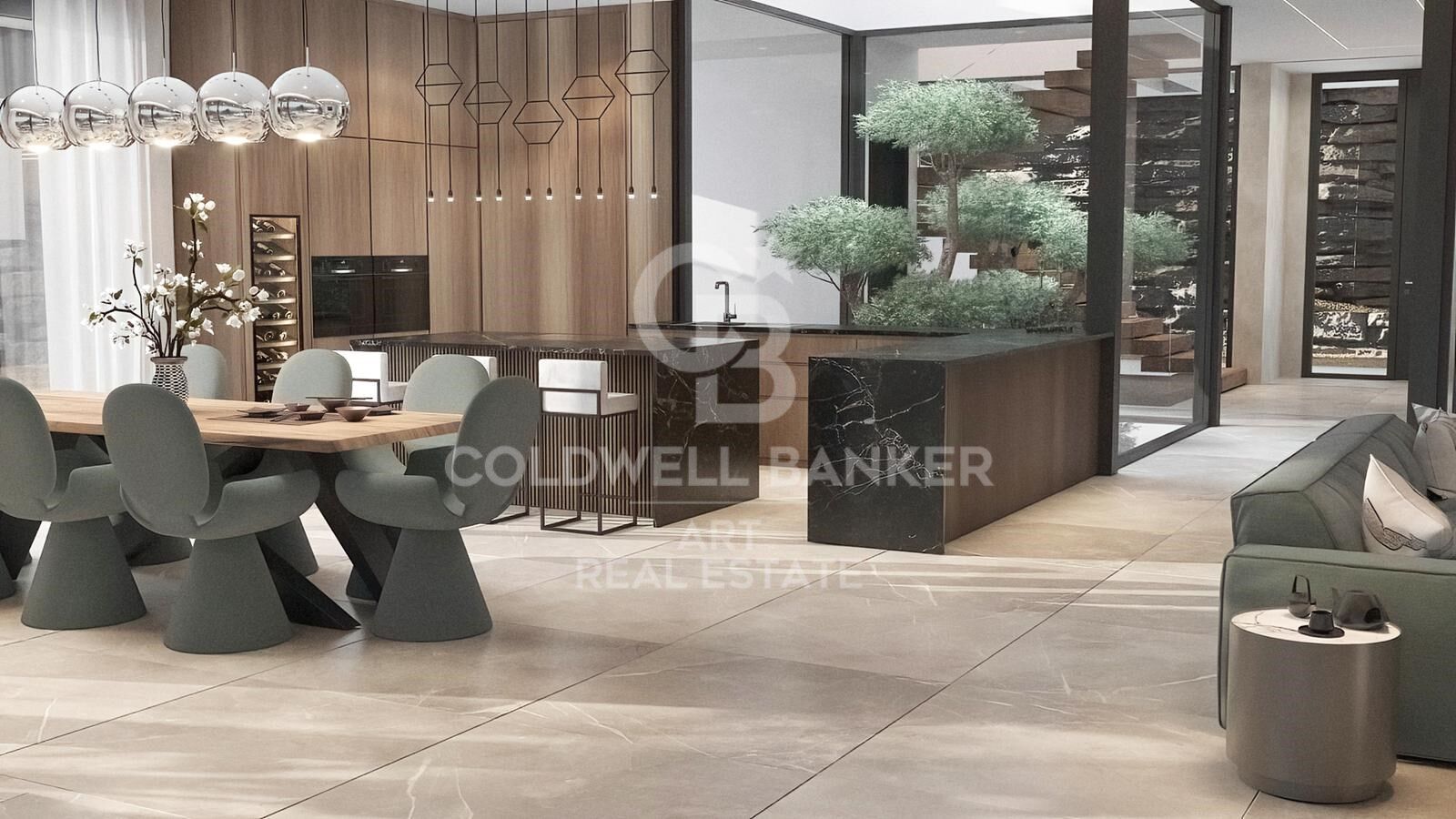 Luxurious contemporary villa with panoramic sea views in El Madroñal, Benahavis