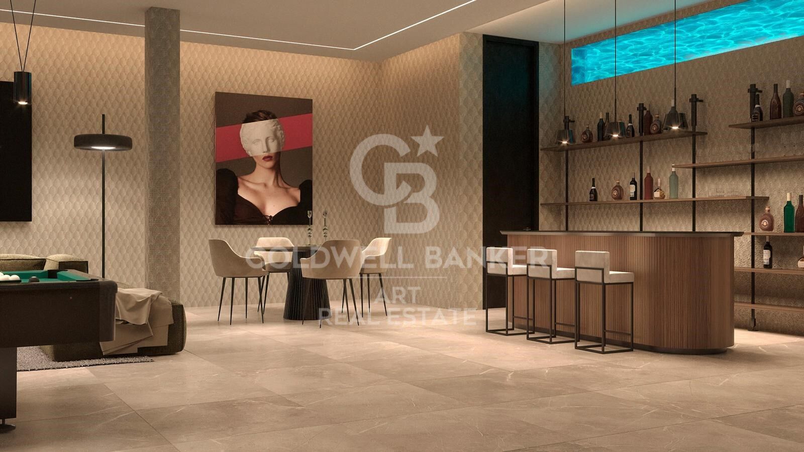 Luxurious contemporary villa with panoramic sea views in El Madroñal, Benahavis