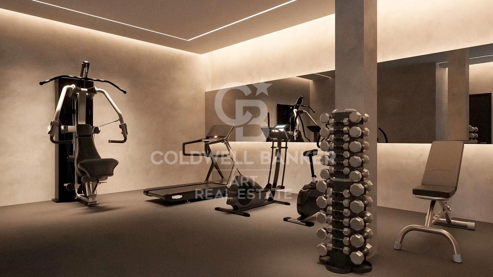 Luxuriöse, moderne Villa mit Panoramablick auf das Meer in El Madroñal, Benahavis