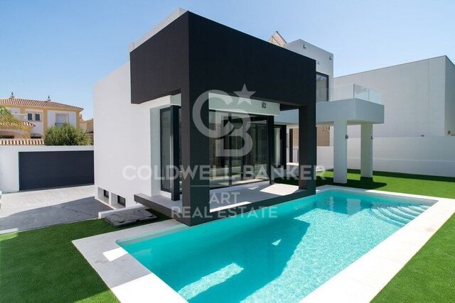 Sleek and serene: a modern villa in Valle Romano