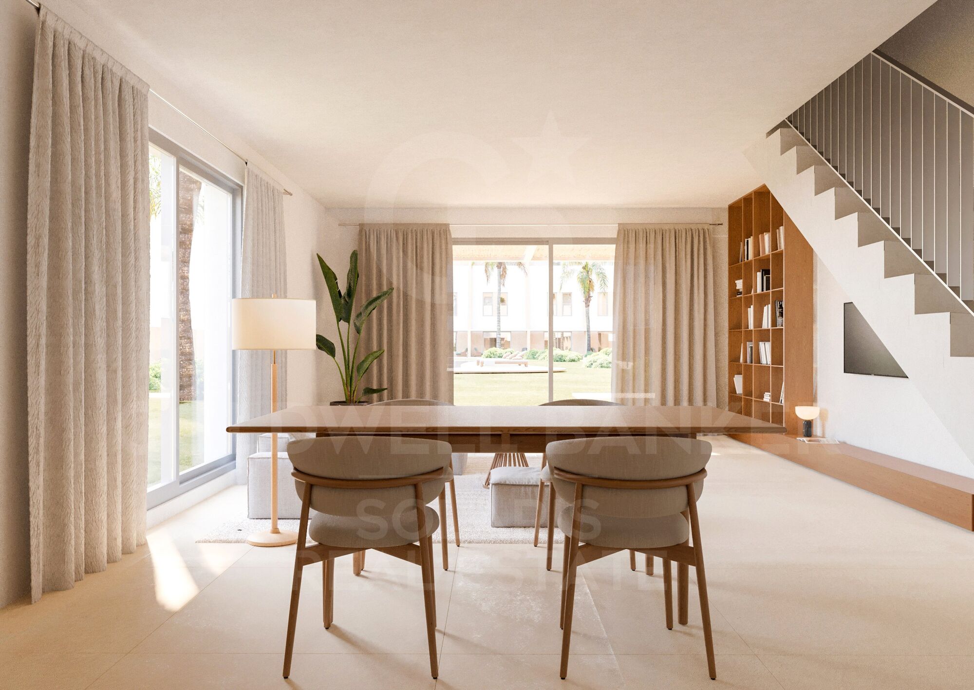 Maison de ville neuve à angle avec jardin privé à seulement 100 m de la plage - Dénia