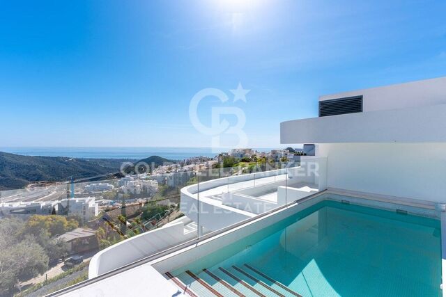 Modern luxury penthouse with breathtaking sea views, Ojén, Costa del Sol