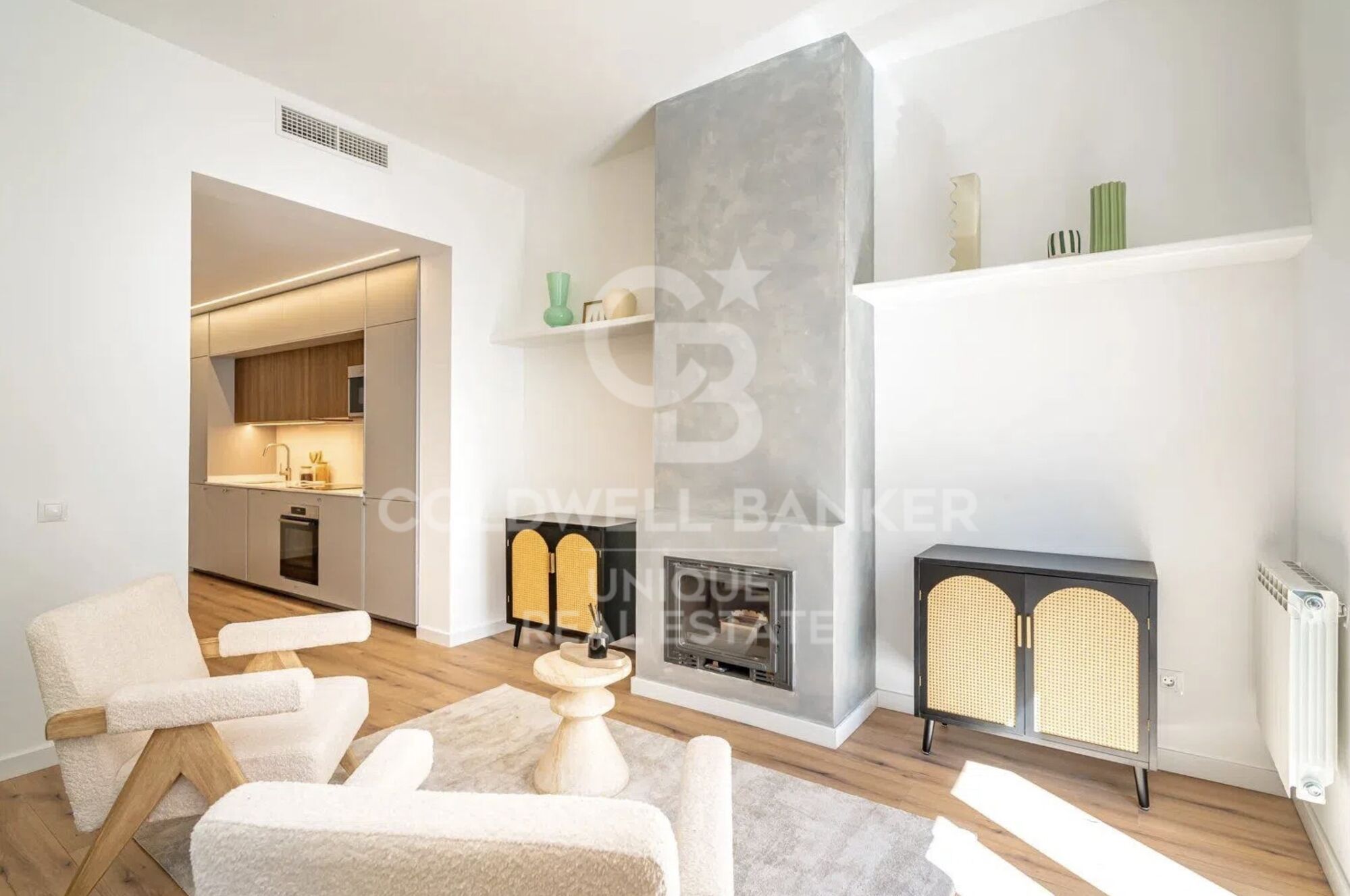 Exclusivo piso exterior de 4 habitaciones en pleno centro de Madrid