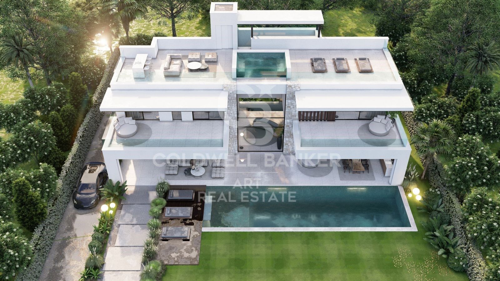 Erstklassiges Grundstück mit genehmigtem Projekt nur wenige Schritte vom Strand in Marbesa, Marbella