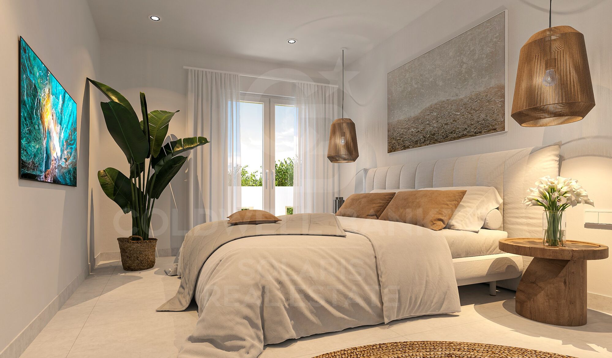 Moderne Segaria-Villa mit Meerblick in Pedreguer, Costa Blanca