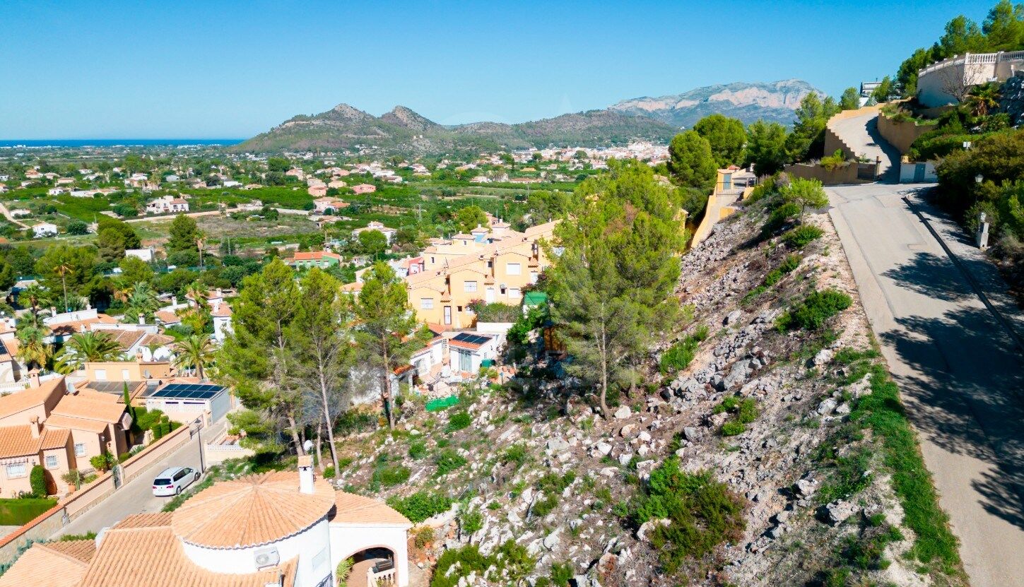 Moderne Segaria-Villa mit Meerblick in Pedreguer, Costa Blanca