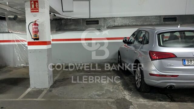 Small car parking space