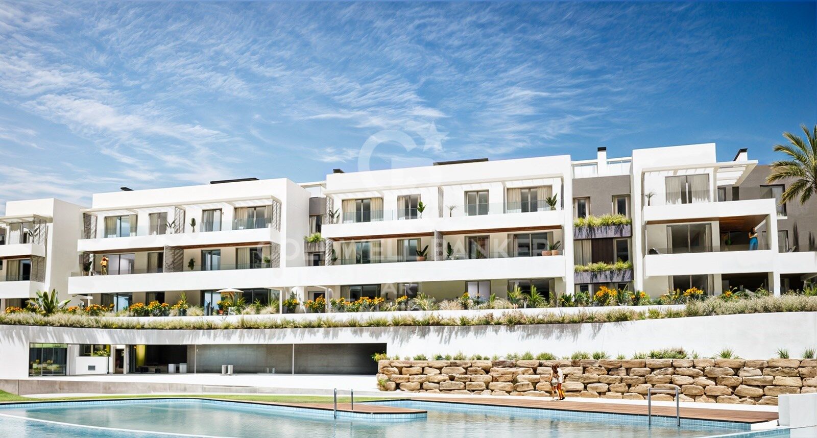 Appartements spacieux avec vue sur la mer à Manilva