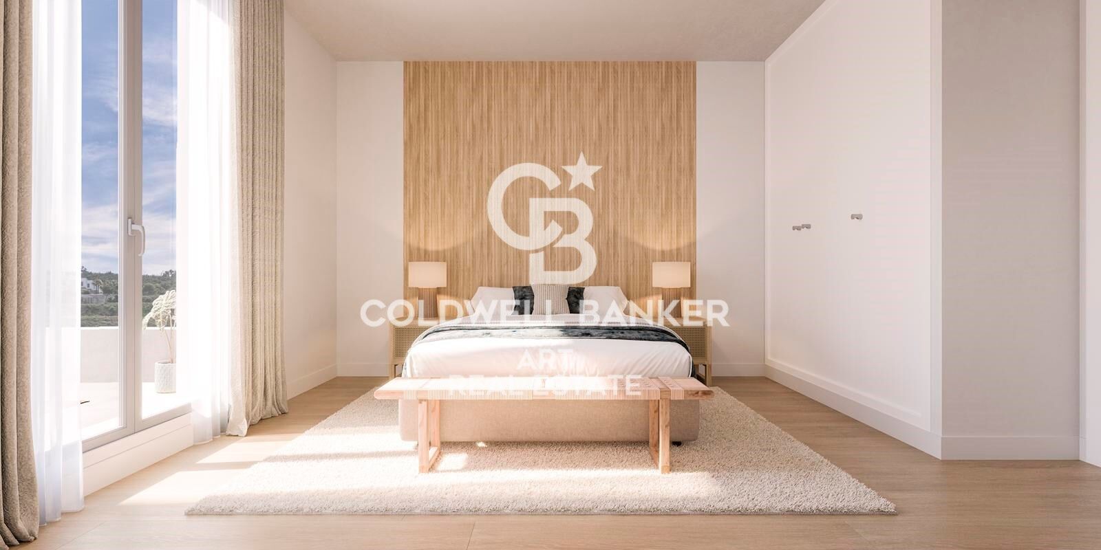 Spacious apartments with sea views in Manilva