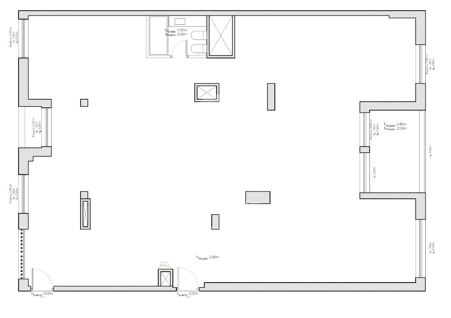 Piso para reformar de 3 dormitorios con terraza y garaje en el Viso, Madrid