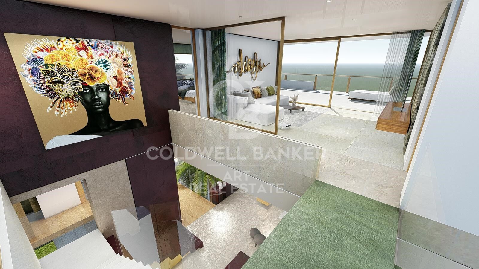 Einmalige Gelegenheit zum Erwerb einer vollständig individuell gestaltbaren Villa mit Meerblick in Manilva