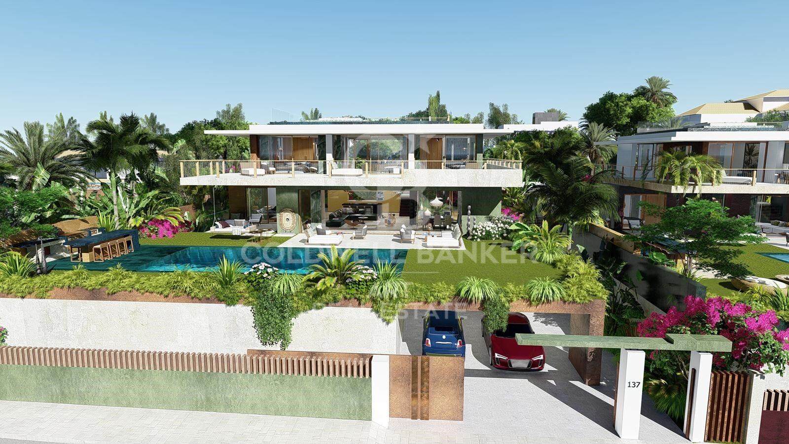 Einmalige Gelegenheit zum Erwerb einer vollständig individuell gestaltbaren Villa mit Meerblick in Manilva