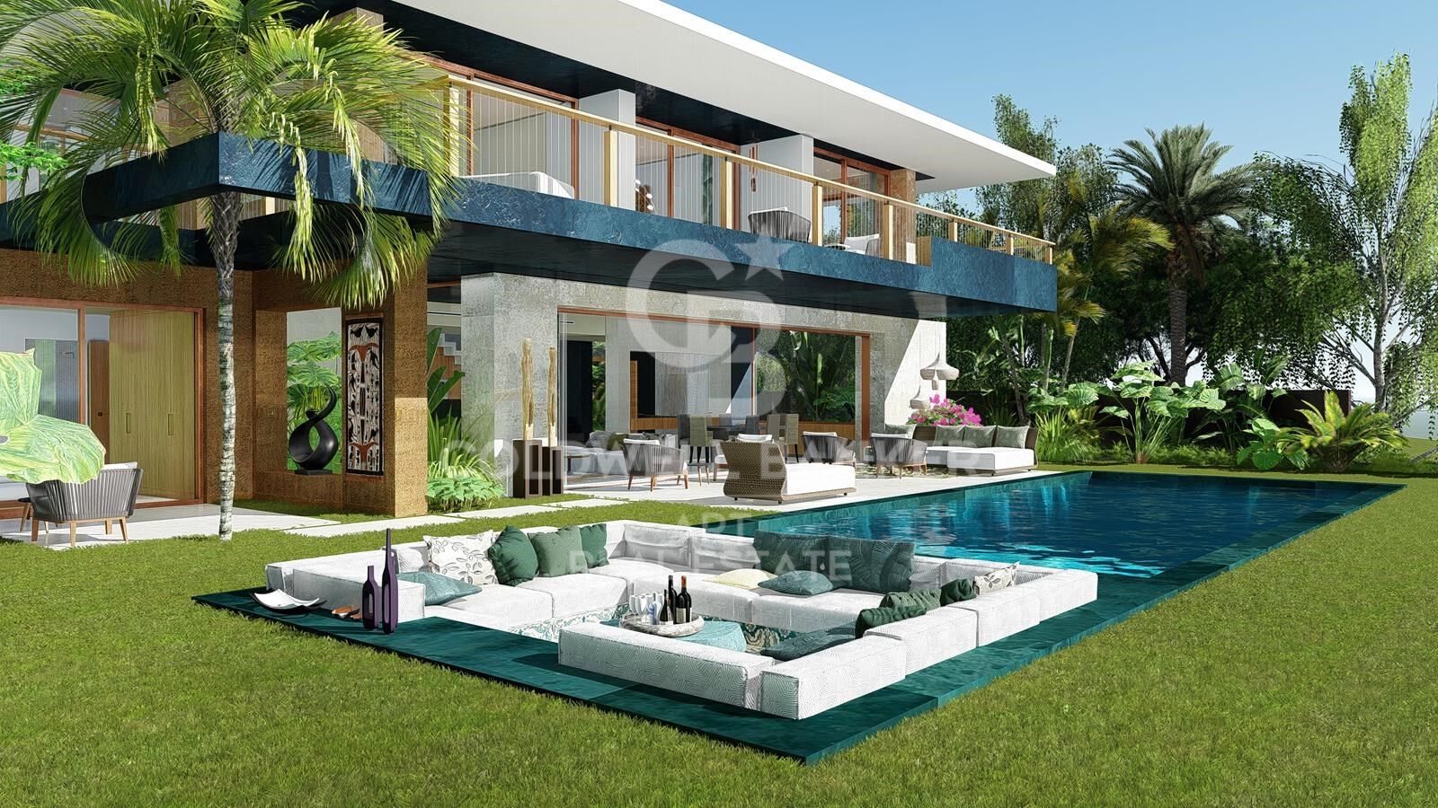 Oportunidad única de adquirir una villa totalmente personalizable con vistas al mar en Manilva