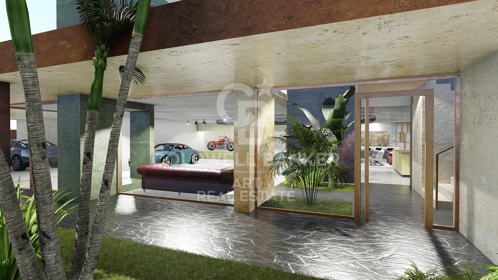 Oportunidad única de adquirir una villa totalmente personalizable con vistas al mar en Manilva