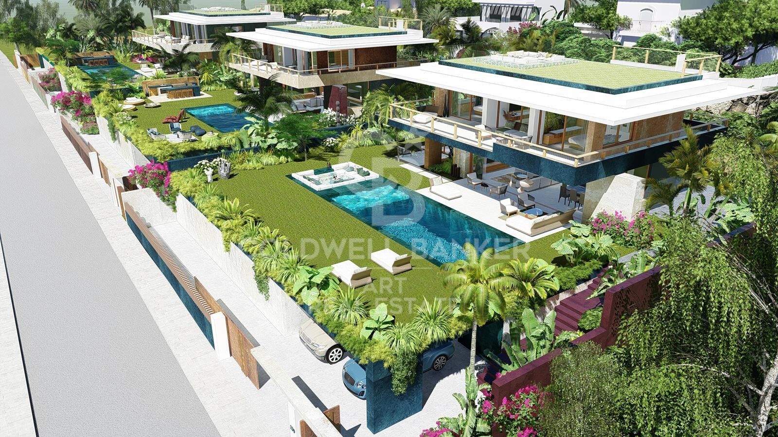 Oportunidad única de adquirir una villa totalmente personalizable con vistas al mar en Manilva