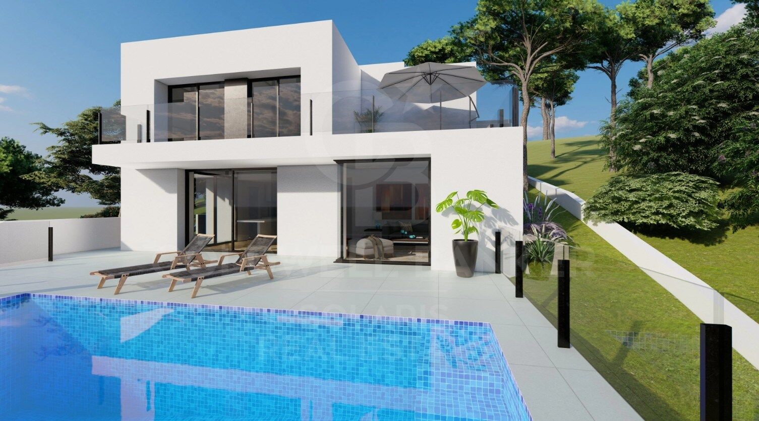 Retraite méditerranéenne : Villa contemporaine à Palmeras résidentielle