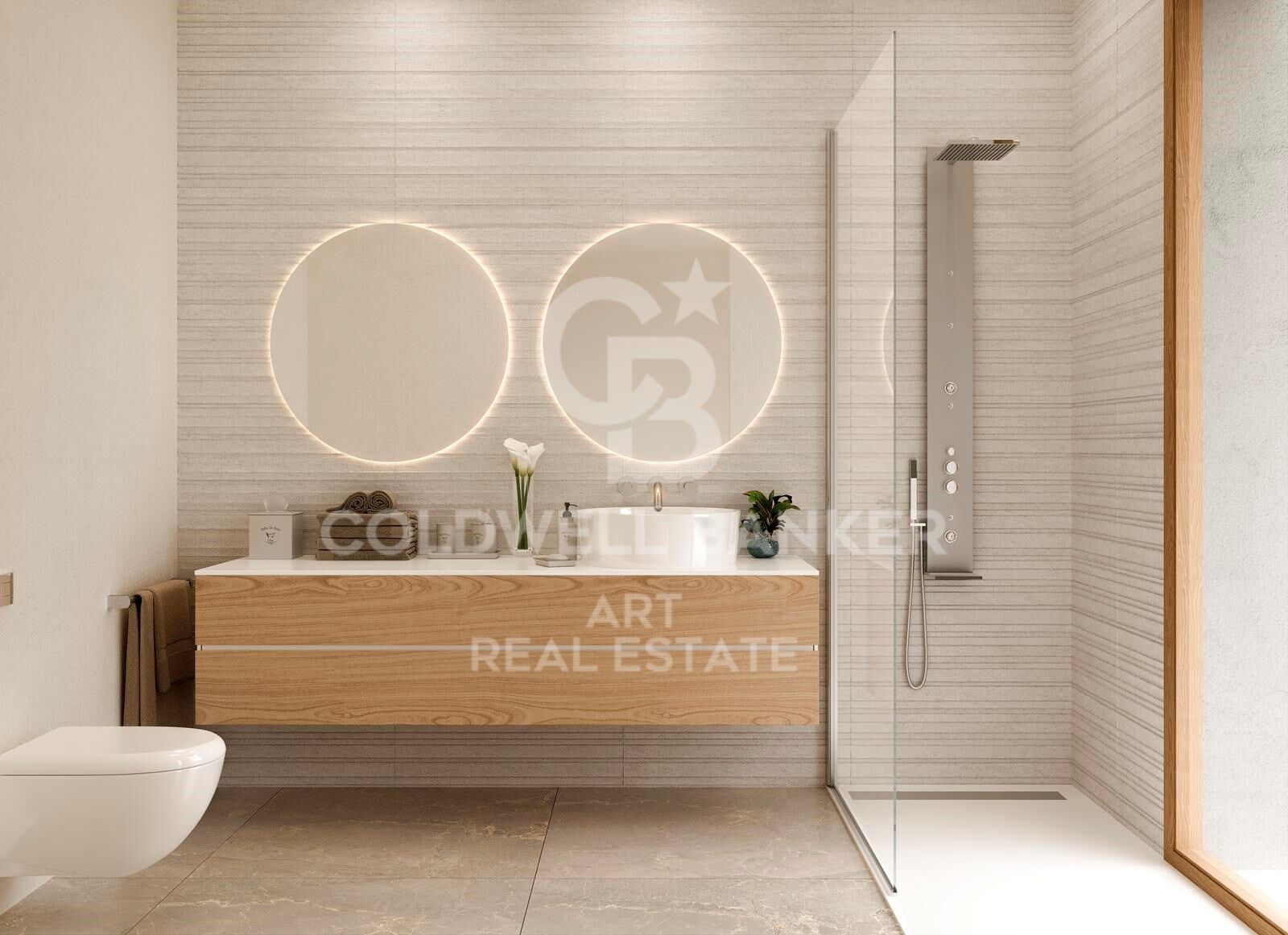 Neue Reihenhäuser mit Meerblick in Manilva