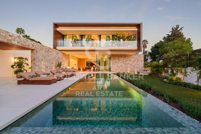 Architectural masterpiece in Lomas de Marbella Club, Marbella