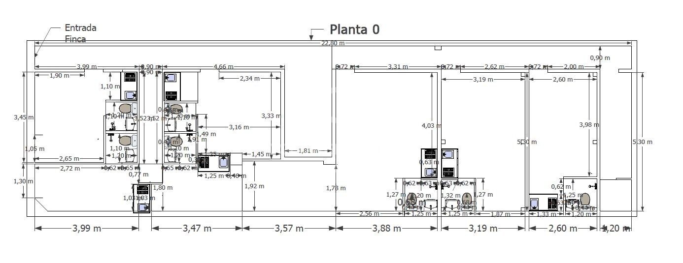 Renoviertes 500 m² großes Gebäude mit 17 Studios und privaten Terrassen in El Bon Pastor