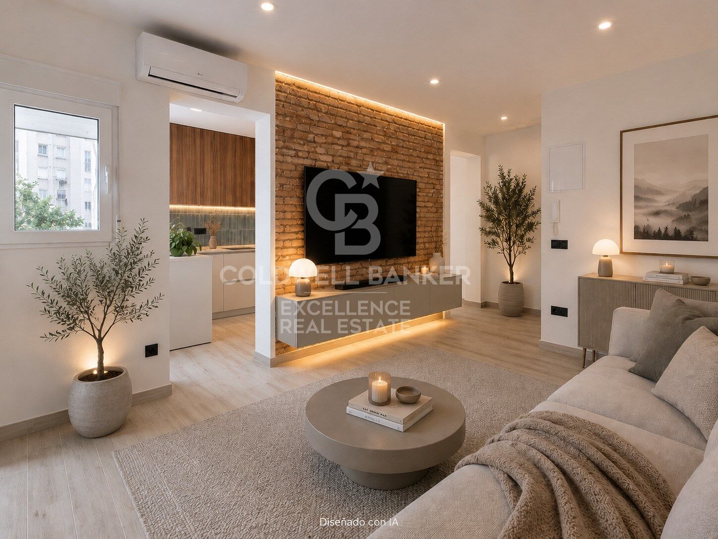 Newly renovated apartment next to Avenida de Francia.