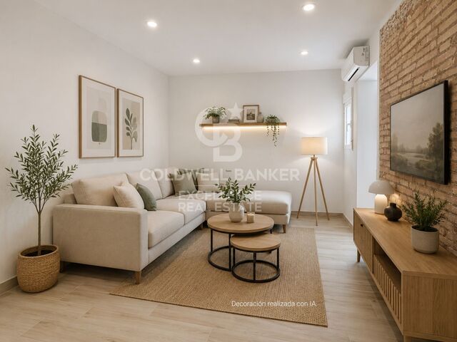 Newly renovated apartment next to Avenida de Francia.