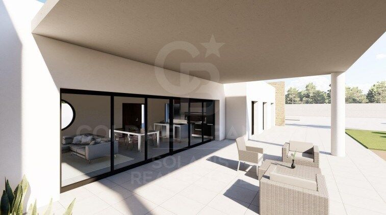 Projet de base de maison individuelle avec piscine - Pinoso (Alicante)
