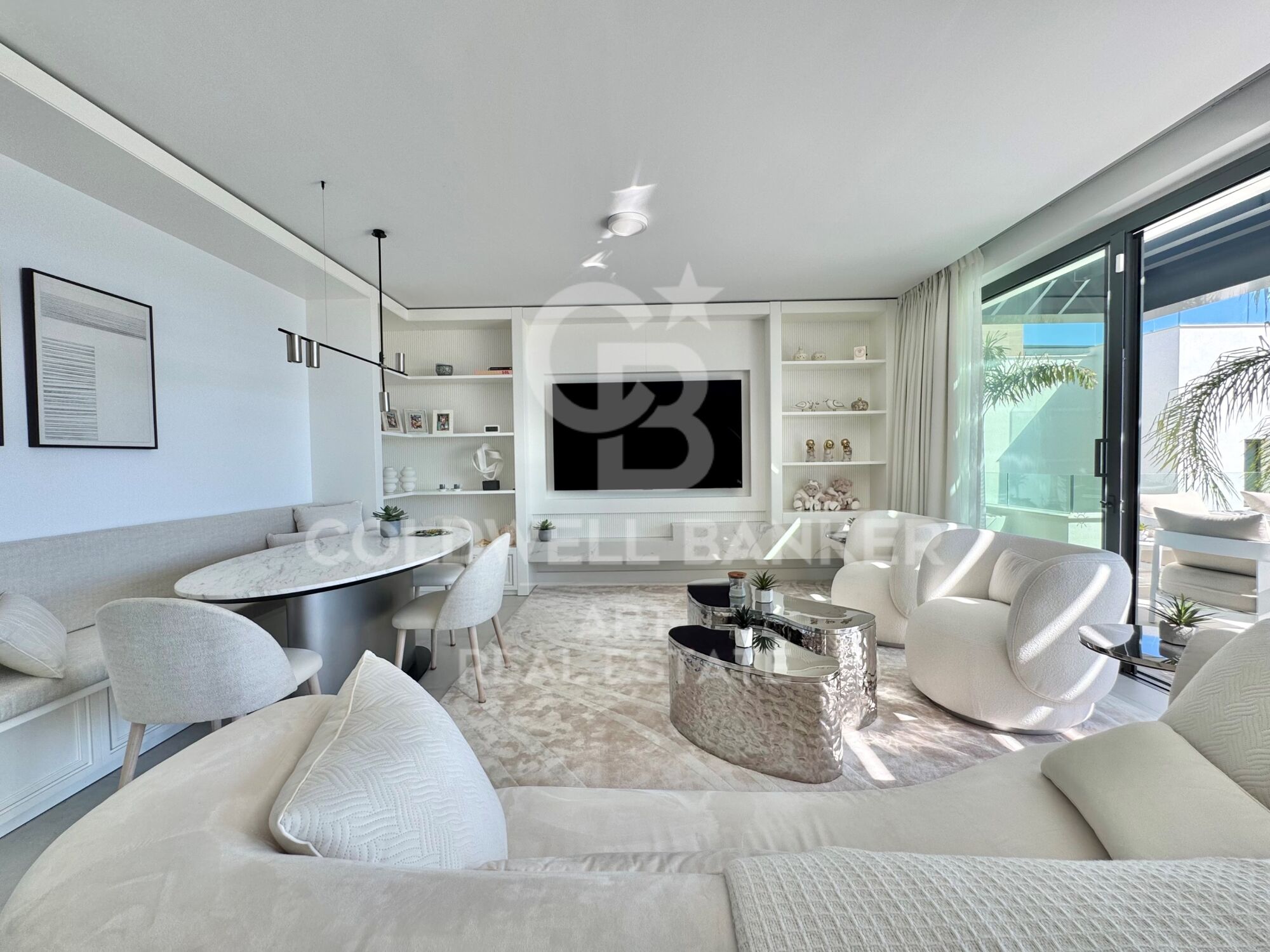 Ático moderno con vistas al mar y piscina privada en la azotea - Cabopino, Marbella