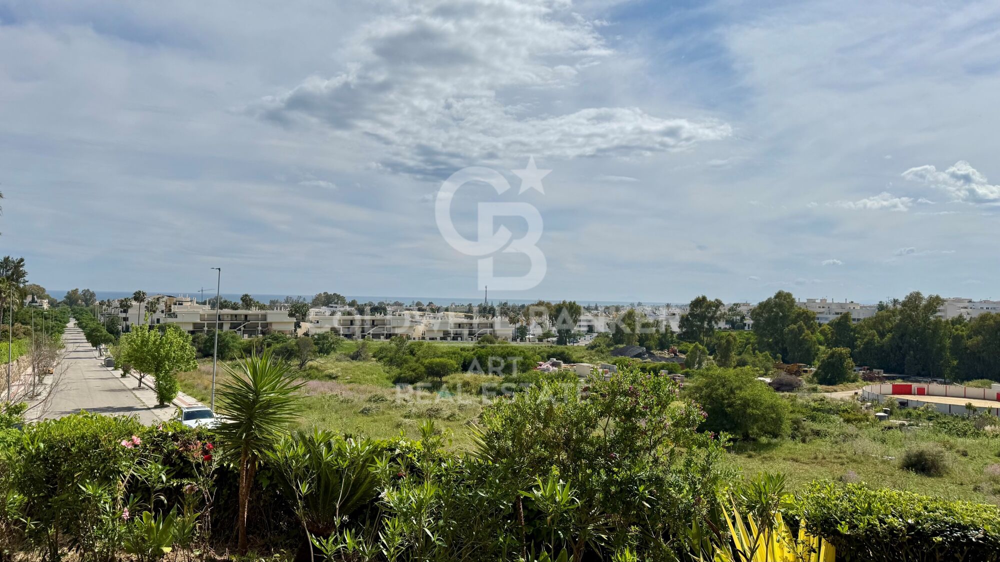 Elegante Erdgeschosswohnung mit Meerblick, Nueva Andalucía, Marbella