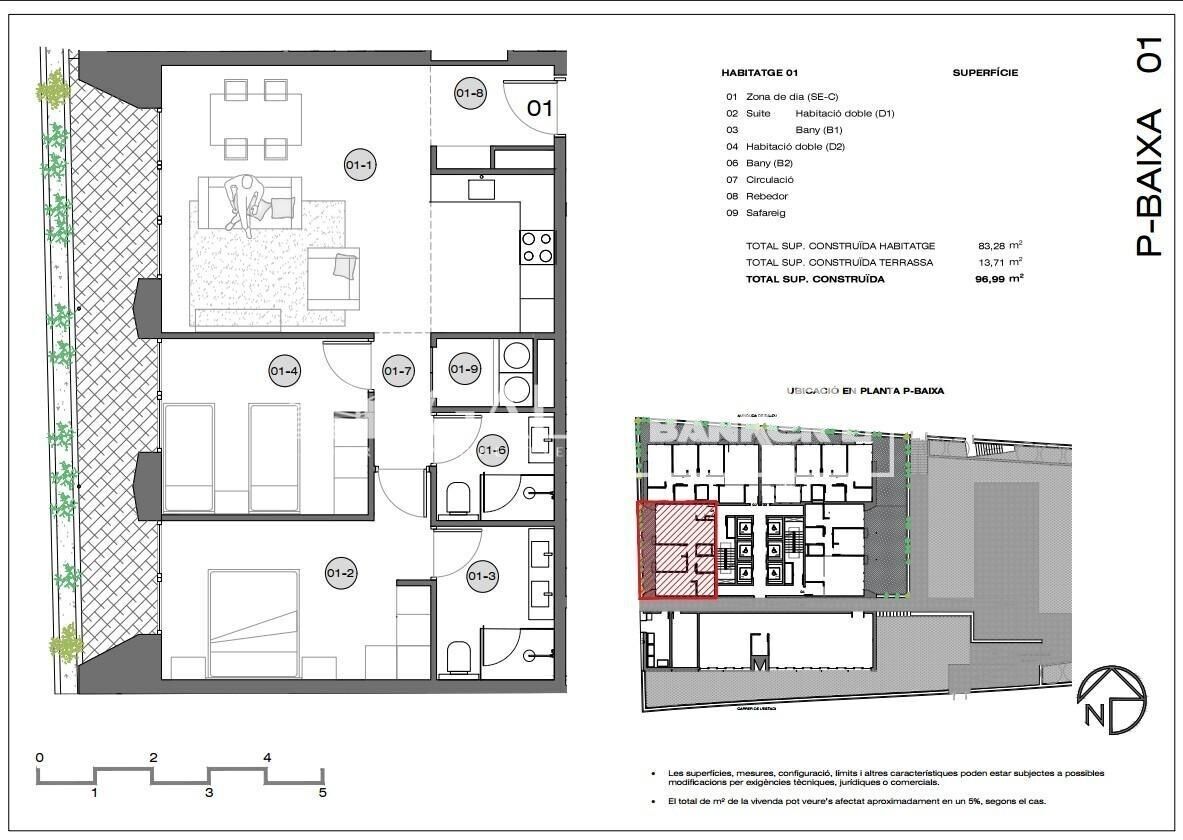 Apartment 2 Schlafzimmer Verkauf Andorra la Vella