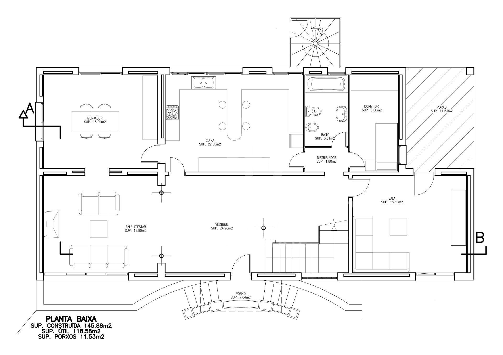 Chalet 9 Bedrooms Sale Castelldefels