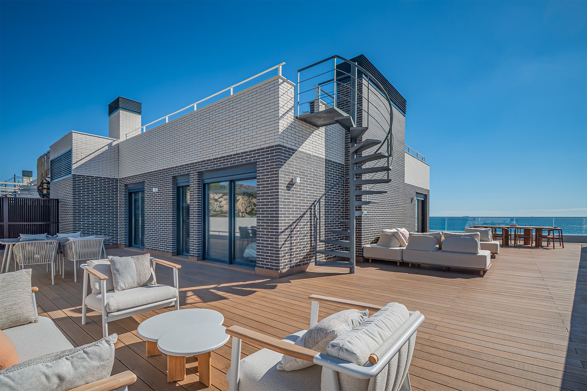 New development penthouse with parking, storage room, and communal swimming pool