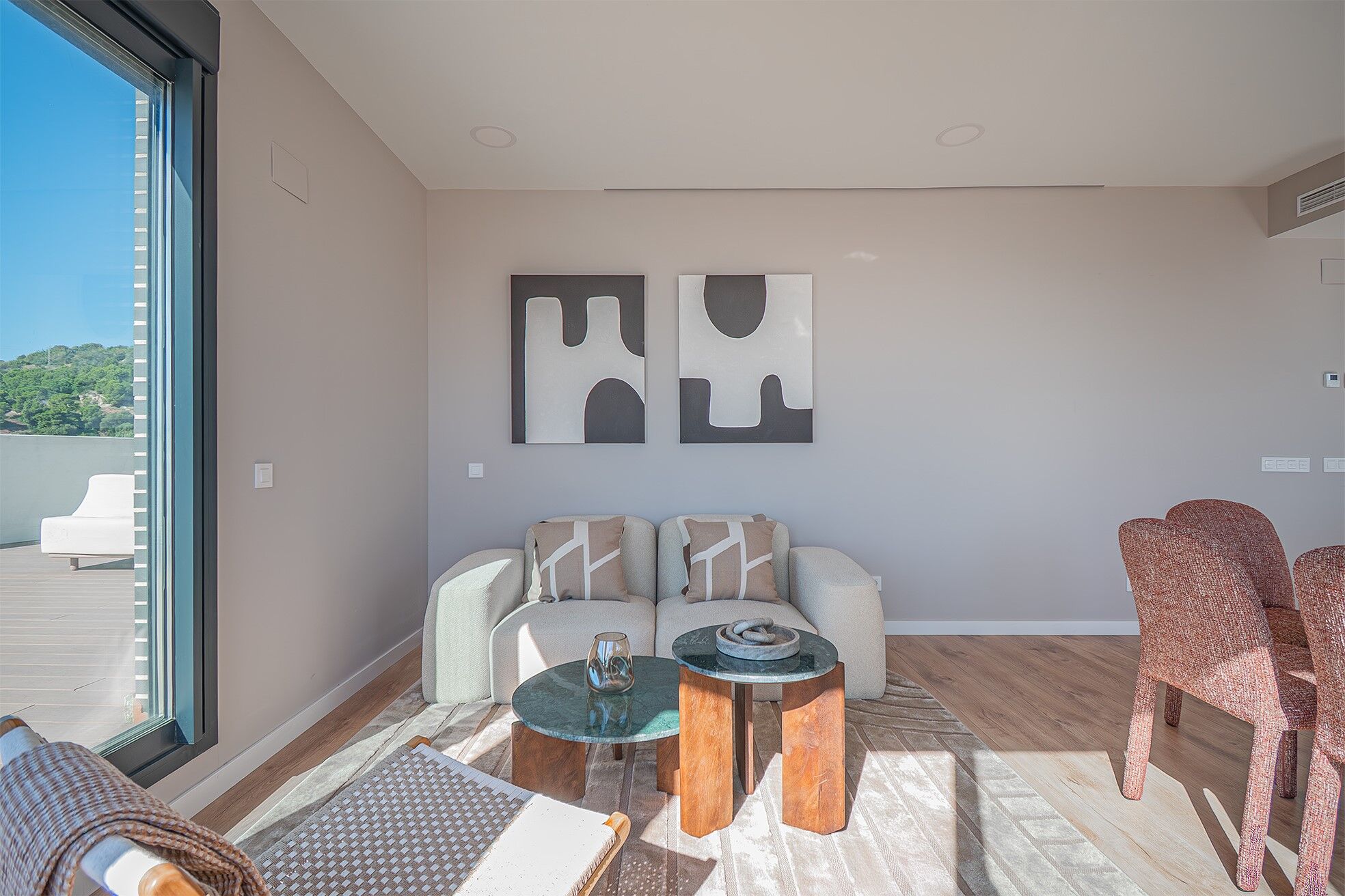 New development penthouse with parking, storage room, and communal swimming pool