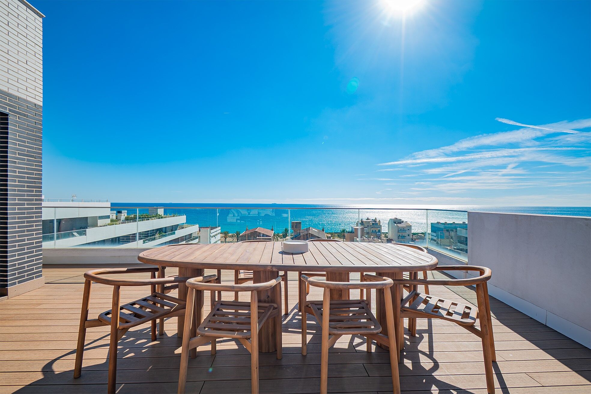 New development penthouse with parking, storage room, and communal swimming pool