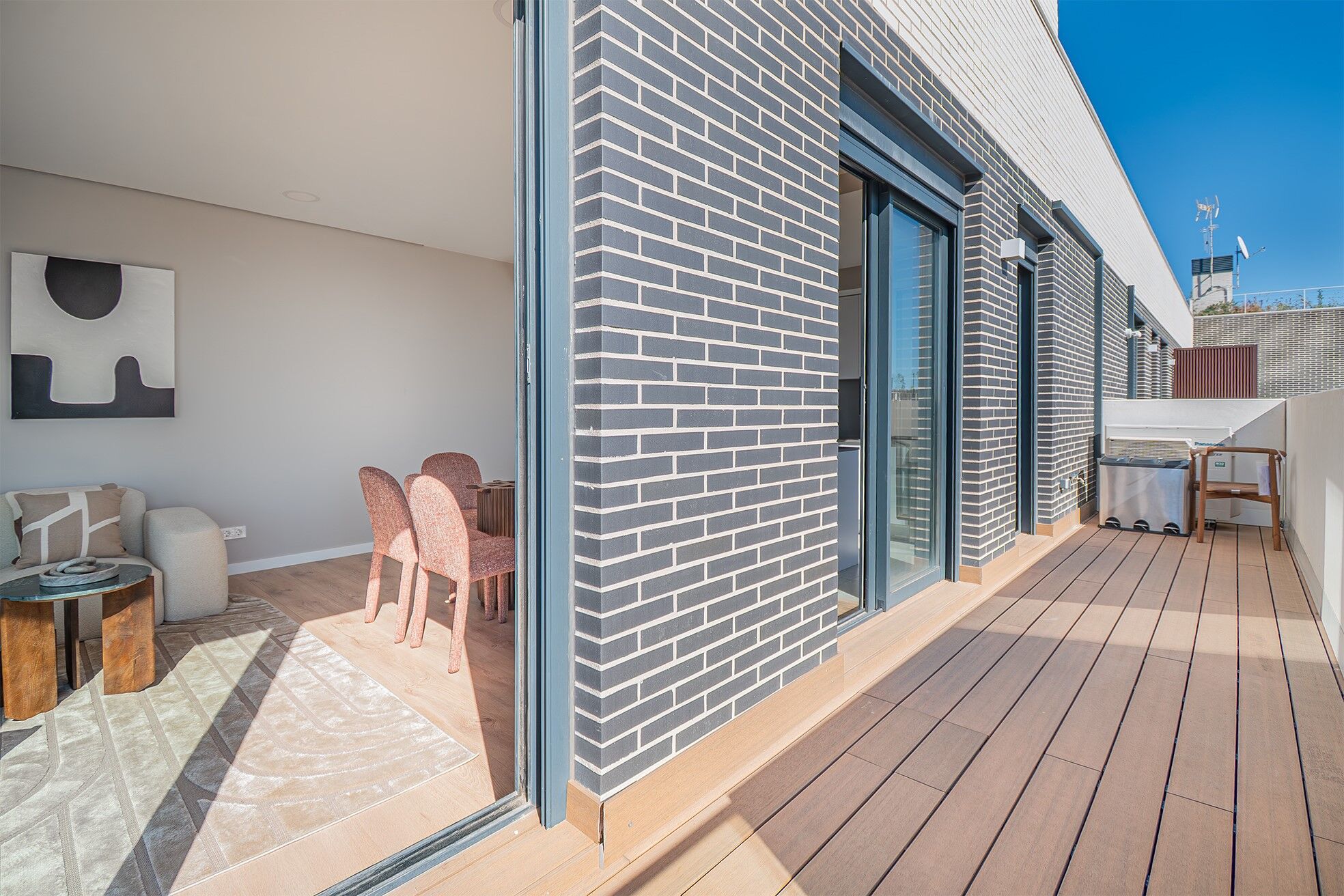 New development penthouse with parking, storage room, and communal swimming pool