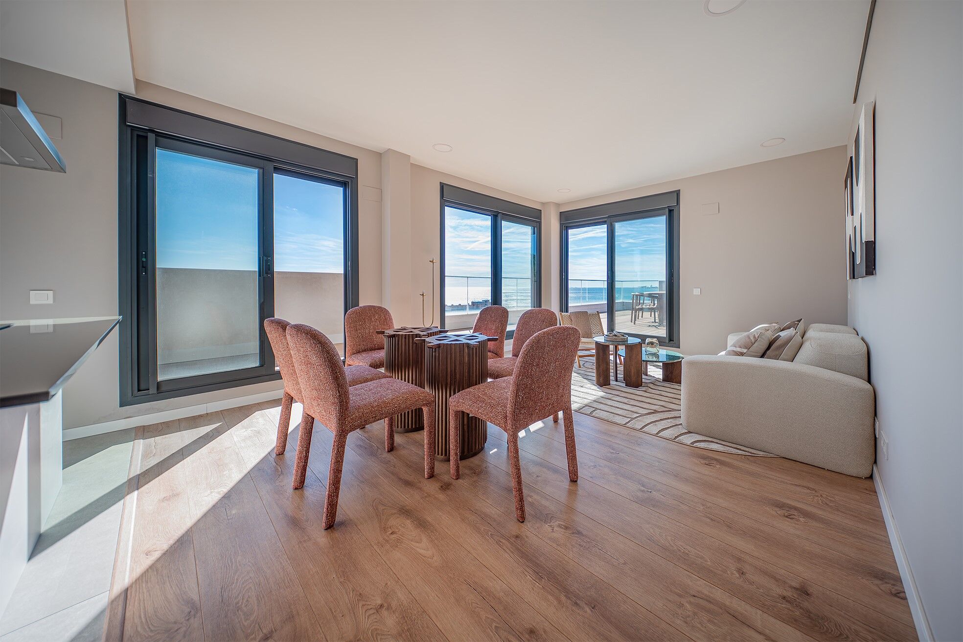 New development penthouse with parking, storage room, and communal swimming pool