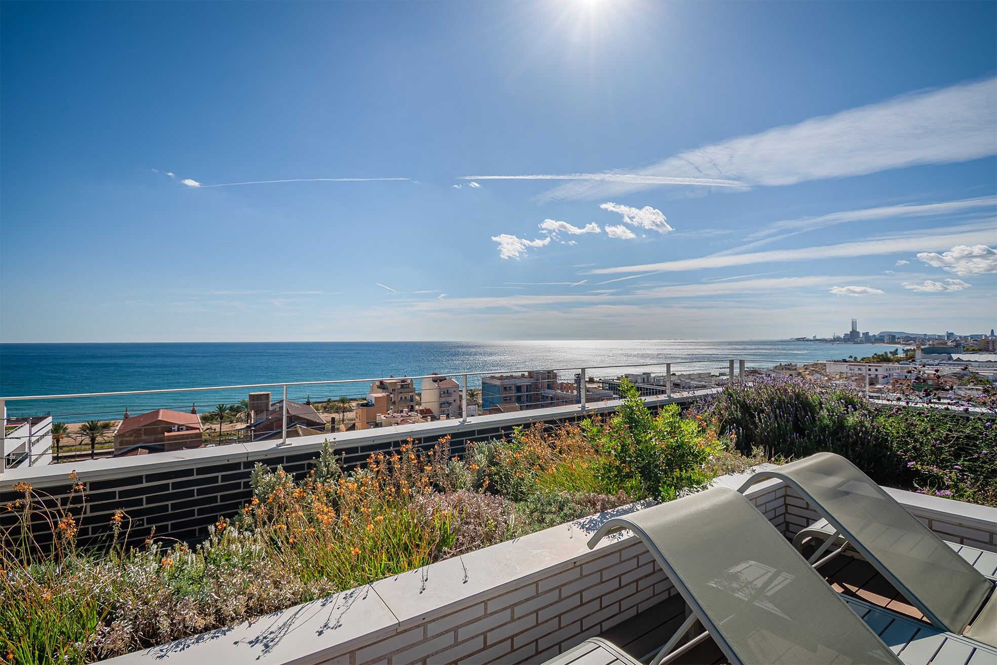 New development penthouse with parking, storage room, and communal swimming pool