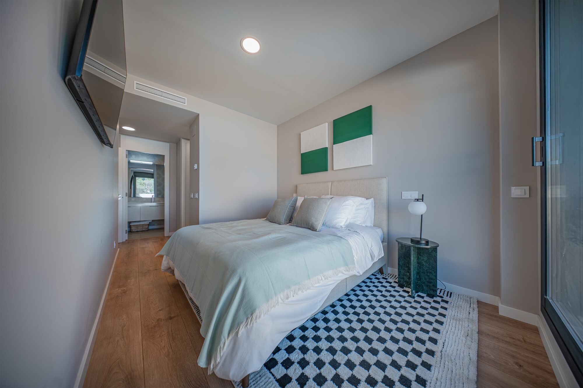 New development penthouse with parking, storage room, and communal swimming pool