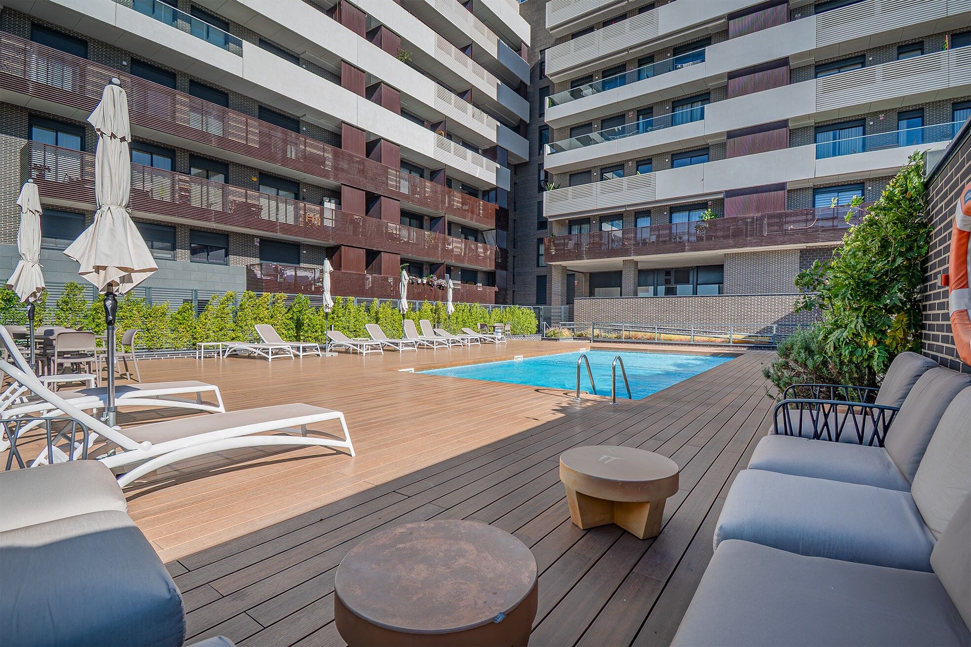 New development penthouse with parking, storage room, and communal swimming pool