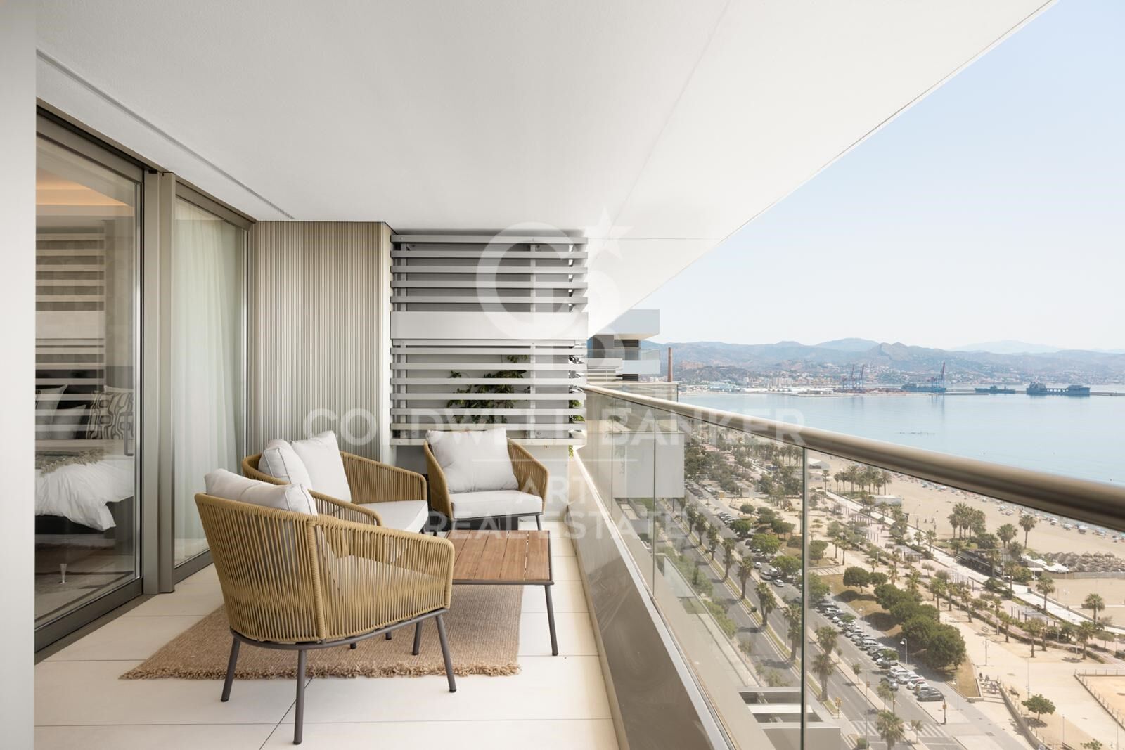 Luxury Seaside Apartment with Panoramic Mediterranean Views