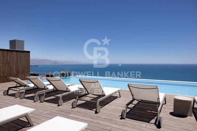 Luxury Seaside Apartment with Panoramic Mediterranean Views