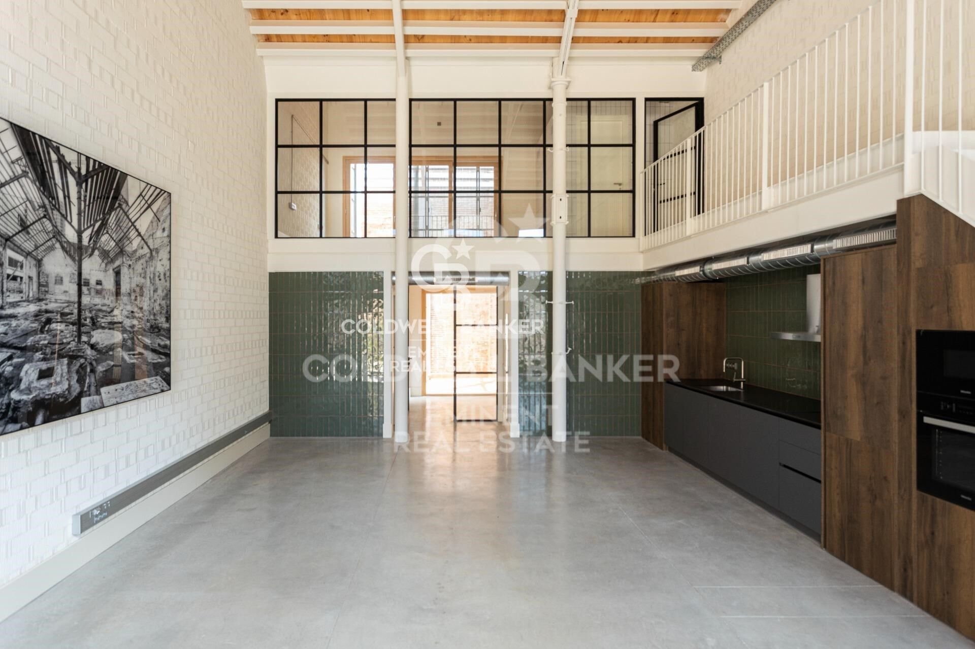 Loft dúplex con jardín privado en la Nave C - Can Ricart Lofts