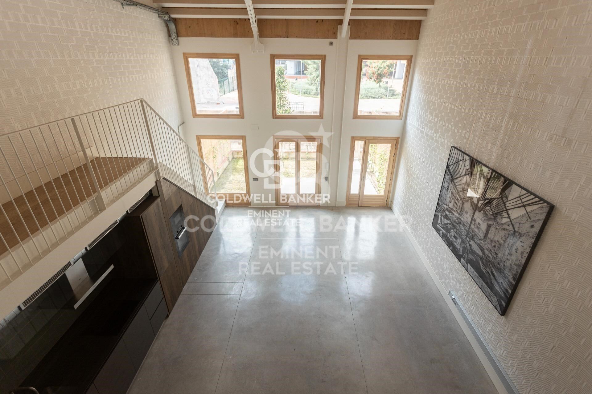Duplex-Loft mit privatem Garten in der Nave C - Can Ricart Lofts